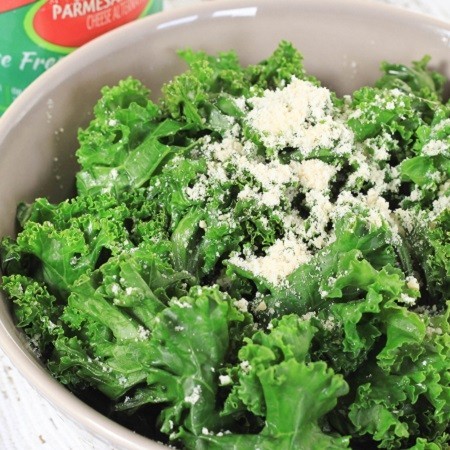 Sauteed Kale with Parmesan