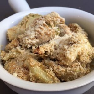 Parmesan Breadcrumb Roasted Brussels Sprouts