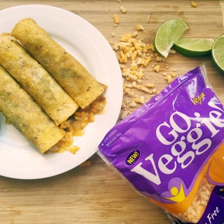 Get Your Greens Cheesy Taquitos